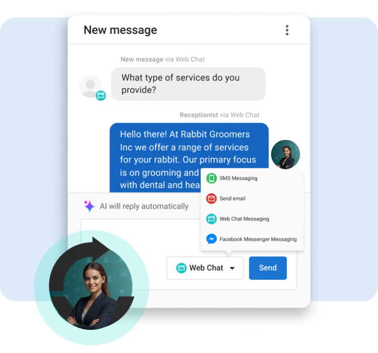 Dashboard showing AI agent integrations in one system
