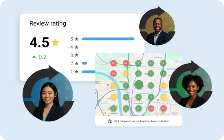 Campaign performance dashboard for tracking opens, clicks, conversions
